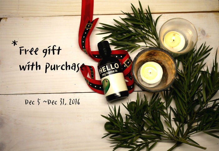 Free Gift with Purchase for 2016 Holiday